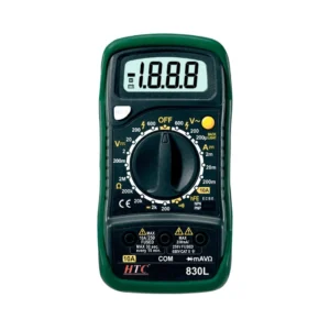Digital Manual Multimeter with Backlight- HTC DM 830L
